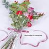 Sacos para Embalagem de Flores para Rosas Individuais ou Múltiplas, Gipsofila, Buquês de Lírios, Sacos Opp, Florais Estilo Minimalista