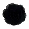 Comercio exterior Accesorios para el cabello tocado infantil al por mayor Flor de tela de gasa de 8 cm Pasador pequeño Pinza de palabra Pinza de flujo marino 29 colores