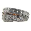 Cinturón de diamantes de imitación transfronterizos, moda femenina, estilo punk, tendencia, cinturón decorativo de alta gama para mujer, cinturón para hombre