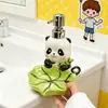 Garrafas Dispensadoras de Álcool em Gel para Banheiro no Atacado, Frascos com Bomba para Gel de Banho, Garrafas de Cerâmica, Frascos para Loção, Frascos Dispensadores, Saboneteiras de Dupla Finalidade