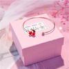 Pulseira Mínima de Cereja Joias Femininas Popular na Internet Jovem ins Design de Nicho Pulseira Fofa Estilo Japonês Menina Suave