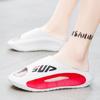 Pantuflas de Verano de Moda para Hombre con Sensación de Pisar Mierda, Antideslizantes, Casual para Pareja en Casa, Suela Gruesa Resistente al Desgaste para Exterior, Sandalias Deportivas de Playa