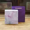 Té de Flor de Niebla Morada Caja de Regalo de Alta Gama Bolsa de Regalo Caja de Regalo Caja Vacía Juego de Té Kung Fu Almacenamiento Empaque de Regalo Festivo de Alto Valor