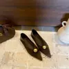 Zapatos Mary Jane de piel de oveja para mujer, estilo slip-on, punta fina, nueva colección otoño/invierno 2026 estilo francés, zapatos planos de nicho de doble uso para mujer