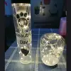 Lámpara de cuerda de cobre led rojo neto lámpara de decoración de pastel ramo fresco lámpara colorida caja de regalo flash lámpara de cuerda blanca cálida