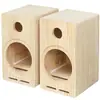 Compacto de 2 pulgadas Uso en el Hogar de 4 pulgadas Dependiente de la Frecuencia Caja de Madera de 8 pulgadas de 5 pulgadas Caja para Modificación de Audio para Coche Altavoz