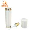 Set de Botellas Acrílicas Cepilladas de Alta Gama para Cuidado de la Piel en Stock, Botella Presionable para Loción, Botella para Esencia, Material de Embalaje Cosmético para Reenvasado