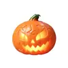 Abóbora de Halloween iluminada para alívio de estresse, brinquedo que brilha com rebote lento para alívio de estresse, abóbora de cabeça brinquedo de pegadinha
