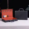 Caja de Entrega a Domicilio en Stock, Personalizable con Logo, Caja de Cuero, Empaque de PU, Caja de Herramientas de Entrega a Domicilio, Caja de Entrega de Llaves, Caja de Entrega a Domicilio de Alta Gama