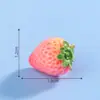 Paisagem em miniatura simulação criativa fruta sacola surpresa fofa decorações DIY mini figuras de resina acessórios de sacola surpresa