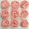 Boutique Retro Color Simulation Oversized Queimado Rose Flower Head DIY Handmade Flower Arrange Bouquet Headwear Hairpin Silk Flower