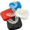 Caja de Almacenamiento para Protector Bucal de Boxeo, Equipo de Protección para Taekwondo Sanda, Almacenamiento de Aparatos Dentales, Equipo de Protección Profesional, Fábrica Fuente Deportiva