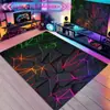Tapete para Sala de E-Sports, Tapete para Piso de Cadeira de Computador, Cadeira Giratória, Cadeira Gamer, Impermeável, Fácil de Limpar, Lavável, Tapete Antiderrapante, Resistente à Sujeira Doméstica, à Prova de Som