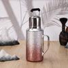 Chaleira Térmica de Titânio de Alta Qualidade para Homens e Mulheres, Bule de Cozimento com Display Mecânico de Temperatura de Aparência Sofisticada, Chaleira com Alça Grande Capacidade Estilo Acampamento ao Ar Livre