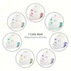 Máscara de Belleza de Silicona LED de Fotones para Rejuvenecimiento de la Piel para Uso en Casa, Dispositivo de Máscara LED Infrarroja para Eliminación de Arrugas y Acné, Máscara LED