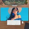 Mouse Pad de Paisagem Minimalista Transfronteiriço, Tapete de Mesa Extra Grande, Anime Gaming, Espessado, Confortável, Resistente à Sujeira, Mouse Pad para Computador