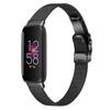 Adequado para inspire3 Turtle Back Buckle Milanese Aço Inoxidável Mesh Strap Watch Strap