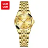 Olevs Fabricante de Relojes Fuente Reloj de Cuarzo OEM Reloj de Mujer Personalizado Impermeable Reloj de Mujer Sencillo de Nicho