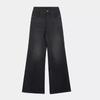 Jeans Feminino Reta Solto Primavera Outono Inverno 2025 Novo Cintura Alta Emagrecedor Perna Larga Pequena Calças