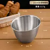 Plato de condimentos de acero inoxidable 304 con nueve compartimentos, plato para salsa de barbacoa, plato para kimchi, juego de cuencos para snacks, cuenco para salsa de hot pot