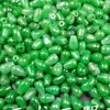 Gota de Agua Verde Seco de Jade Perlas Dispersas de Jade Gota de Agua Esmeralda Perlas Dispersas con Agujero Pasante Accesorios para Pulseras Collares Colgantes Perlas