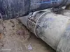 Braçadeira de Tubo, Aro, União, Fivela, Aro de Tubo à Prova de Vazamento, Braçadeira de Mangueira, Tubulação, Tubo de Água, Seção de Reparo de Emergência de Tubo, Braçadeira Redonda de Aço Inoxidável