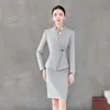 Conjunto de Traje Profesional para Mujer Otoño 2026, Elegante Salón de Belleza, Atención al Cliente, Uniforme de Recepción en Recepción, Ropa de Trabajo para Joyería