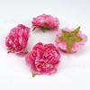 Cabeza de Rosa Simulada de 7 cm Pasador DIY Tocado Ropa Flor de Boda Pared de Flores Fiesta de Cumpleaños de Boda Accesorios para Fotos
