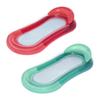 Sofá inflable de agua con doble fila flotante y forma de cisne sandía para tomar el sol, colchón inflable reclinable, colchoneta de playa, anillo de natación