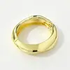 Pulsera abierta irregular de aleación de oro transfronteriza europea y americana, pulsera de lujo ligera para mujer