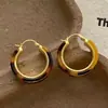 Pendientes Maillard Estilo Retro Estampado de Leopardo, Gama Alta, Ligeros, Lujosos, Modernos, Estilo Cool, Pendientes Elegantes de Diosa de Nicho