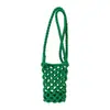 Bolsa de Teléfono Móvil Tejida Transfronteriza, Bolso de Hombro Cruzado Individual, Mini Bolso Multiusos, Bolso Casual con Textura, Bolso de Viaje de Lana