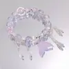 Pulsera versátil de estilo coreano de alto valor, pulsera de cuentas con sensación exquisita de alta gama, pulsera unisex, pulsera de estilo simple y moderno para mujer