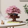 Compatible con Bloques de Construcción Ensamblables Le Sakura Tree House, Ramo de Durazno, Juguetes para Niños, Regalos para Niñas, Adornos Hechos a Mano