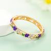 Pulsera de Dibujos Animados Widney Cloisonné para Niños, Pulsera Pequeña de Uva Hueca Pintada, Pulsera Estilo Étnico para Niñas