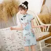Vestido de Menina Verão Nova Chegada Hanfu Estiloso Cheongsam Grande Infantil Verão Menina Vestido Princesa