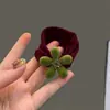 Novo Laço de Cabelo Elegante com Cabeça de Flor Colorida de Alta Qualidade Acessórios de Cabelo Laço de Cabelo Laço de Cabelo Coreano Adulto