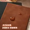 Cuaderno tipo piel A5, Cuaderno grueso de alta calidad, Libro de registro para reuniones de oficina, Bloc de notas rayado engrosado para estudiantes al por mayor