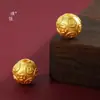 Tienda de Oro Puzuo Mismo Estilo Oro Arena Accesorios DIY Cuentas de Moneda Cuentas de Dinero Cuentas para Pulsera de Moneda de Cobre Cuentas Sueltas Pulsera de la Fortuna