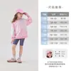 [7A Antibacteriano] Moletom de Bebê Outono para Meninas, Roupas Coloridas da Moda para Crianças, Tops Coloridos Doces para Meninas