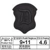 Patch de Tecido Bordado Preto Versátil Patch para Roupas Patch de T-shirt Patch Decorativo para Jaqueta de Plumas Jeans