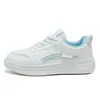 Tênis finos de verão W006 femininos 2026 novo versátil respirável sapatos brancos leves planos casuais sapatos femininos de verão
