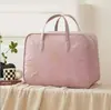 Nuevo juego de edredón de tela no tejida transfronterizo con forro, edredón de primavera y otoño, edredón de invierno, kit de terciopelo, bolsa de almacenamiento portátil, bolsa de embalaje para manta de hogar