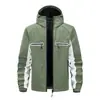 Chaqueta para Hombre de Talla Europea Transfronteriza Comercio Exterior Amazon Deportiva Casual Holgada Versátil Moderna con Capucha