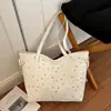 Estilo Coreano Floral de Moda Transfronteriza Gran Capacidad 2026 Colgante de Tela Nuevo Bolso Tote para el Trabajo de Mano en el Hombro Debajo del Brazo