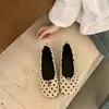 Sapatos Mary Jane Quadrados de Bolinhas com Salto Escondido Estilo Francês para Mulheres, Lançamento Primavera 2026 Estilo Ballet Novo, Design Simples para Combinar com Saias
