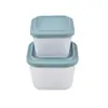 Caja de Almacenamiento de Alimentos de Silicona, Lonchera Vaporizable de Grado Alimenticio, Caja para Congelador, Lonchera de Silicona, Transfronterizo