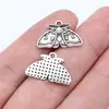 20x 13mm 1.2g Prata Antiga Acessórios para DIY Colar Pulseira Pingente de Mariposa Estilo Gótico