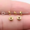 2x5x5mm 0.14g Multicolor Exportación Aliexpress Cuentas Separadoras Separador Separador Cuentas con Agujero Pequeño
