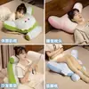 Cojín de mesita de noche, almohadilla grande de seda de hielo para respaldo, almohada suave para dormir de niñas, soporte lumbar para sofá, seda de hielo extraíble y lavable